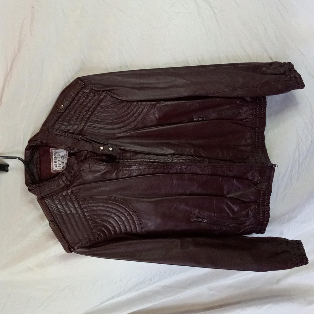 California Leather Works Real Leather XL Jacket